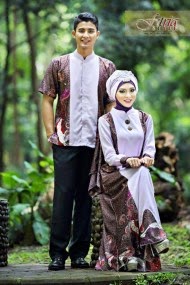Model Busana Muslim Couple Untuk Pesta