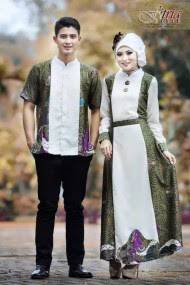 Gambar Baju Muslim Couple Terpopuler