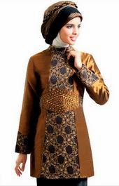 Gambar Baju Batik Musilm untuk Remaja