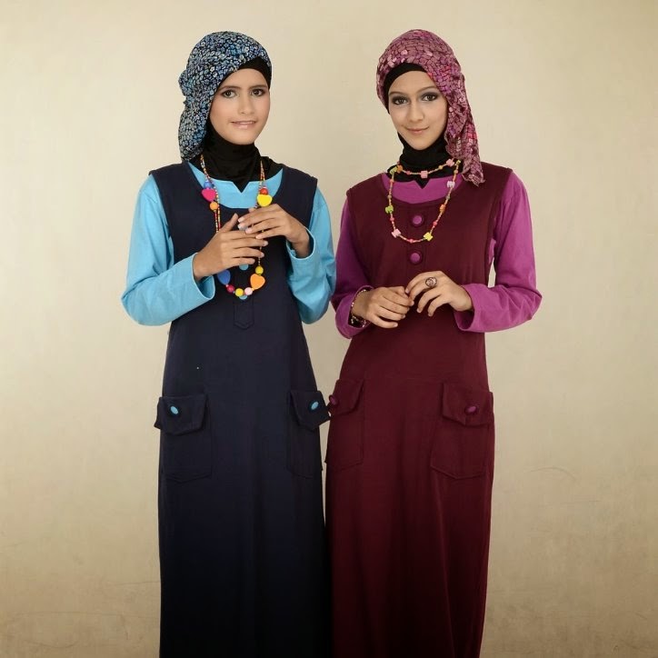 Foto Desain Baju Muslim Remaja Wanita Terbaru