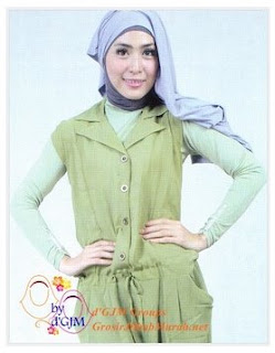 Hijab Modern Terbaru ala April Jasmine