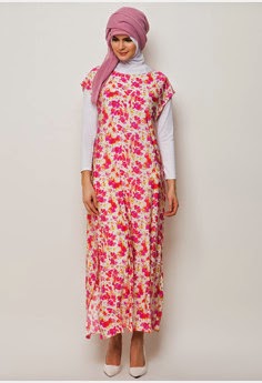 Contoh Dress Muslim Wanita Terbaru