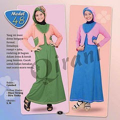 Trend Fashion Busana Muslim Remaja Gamis