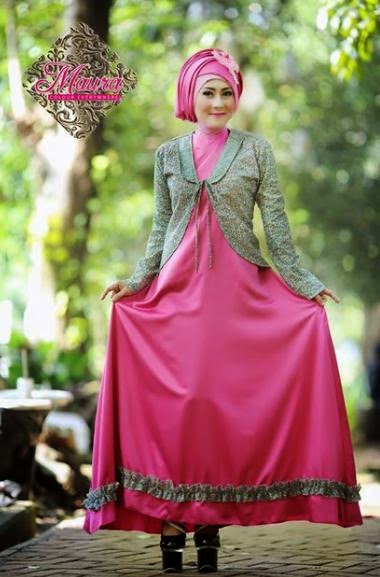 Model Baju Muslim Pesta Modern