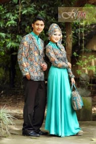 Baju Muslim Couple ModernTerbaru