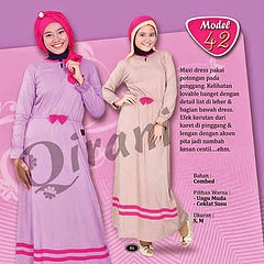 Contoh Fashion Baju Muslim Remaja Gamis