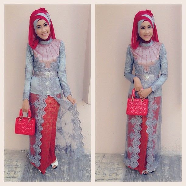Model Baju Muslim Kebaya Modis 2015