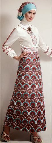 Baju Batik Muslim Remaja