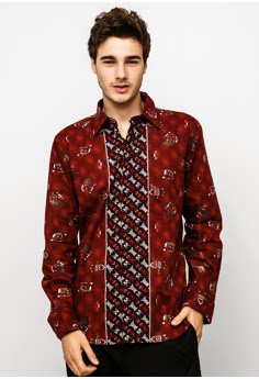 Desain Baju Muslim Batik Untuk Pria Remaja