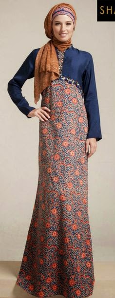 Baju Muslim Batik Wanita Terbaik 2015