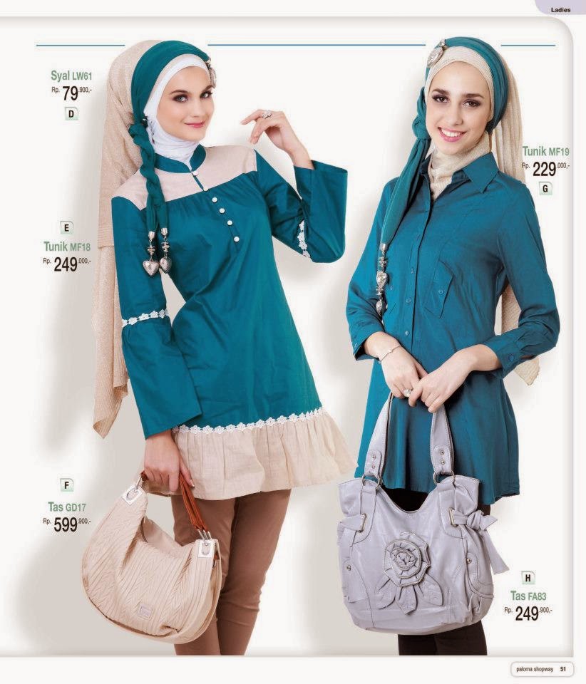 Contoh Trend Fashion Baju Muslim Remaja 2015