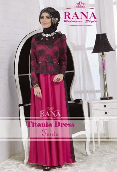 Contoh Baju Muslim Pesta