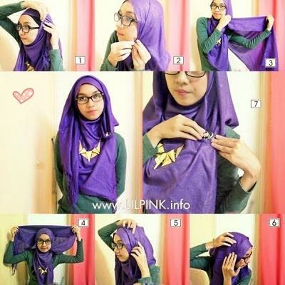 Tutorial Hijab Paris New Style